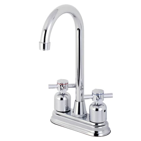 Kingston Brass KB8491DX Concord Bar Faucet, Polished Chrome KB8491DX